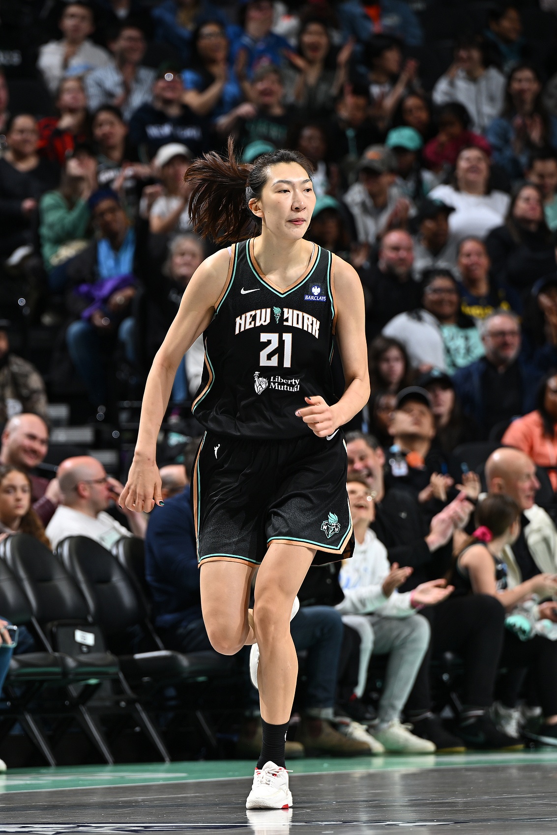 开运体育入口-得分全场最高！WNBA季前赛 韩旭10投6中&amp;罚球7中7砍20分2板1助2帽